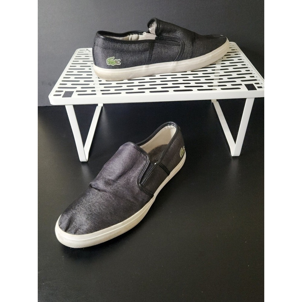 Lacoste Tatalya 319 1 P Mens  Denim Slip On Sneakers Shoes 10.5 7-38CMA0112312
